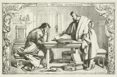 Illustratie voor De Pelgrimsreis van John Bunyan